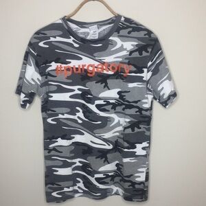 [#purgatory] Camo T-Shirt with Dragon